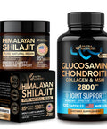 NUTRAHARMONY Himalayan Shilajit & Glucosamine Chondroitin Capsules
