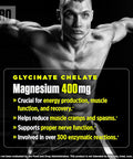 Biotest Elitepro Minerals - Magnesium Glycinate & Zinc Arginate For Immunity, Recovery & Metabolic Support - 30-Day Supply, 120 Tablets