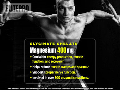 Biotest Elitepro Minerals - Magnesium Glycinate & Zinc Arginate For Immunity, Recovery & Metabolic Support - 30-Day Supply, 120 Tablets