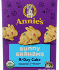 Annie's Organic Friends Bunny Grahams, Chocolate Chip, Chocolate, and Honey Baked Graham Snacks, 11.25 oz