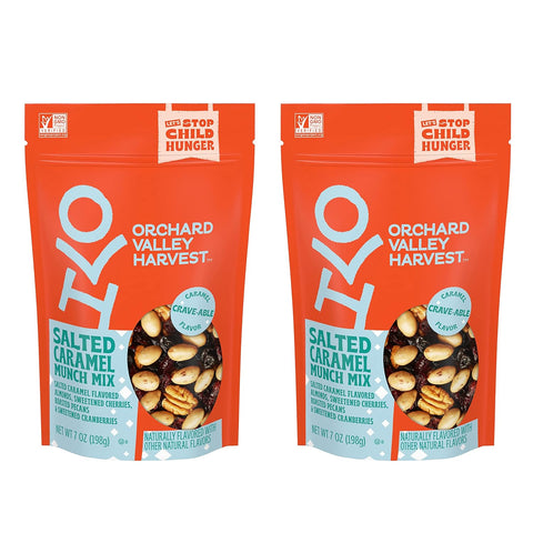 Orchard Valley Harvest Honey Roasted Mixed Nuts, 1 Ounce Bags (Pack of 15), Almonds, Peanuts, Pecans, and Cashews, Gluten Free, Non-GMO, No Artificial Ingredients