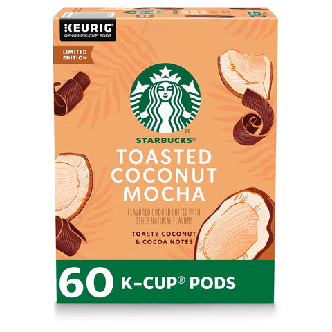 Starbucks K-Cup Coffee Pods, Medium Roast Coffee for Keurig Brewers, Holiday Blend, 100% Arabica, Limited Holiday Edition, 1 Box (32 Pods)