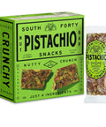 South 40 Snacks Crunchy Nut Bars, Mix of 4 Premium Variety Pack, Touch of Honey, Natural Protein (40g Bar, Pack of 12)