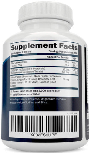 Purely Holistic Magnesium Taurate 400Mg + Magnesium Malate 400Mg - Highly Bioavailable - High Absorption Bundle - 270 + 270 Vegetarian Tablets