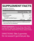 Havasu Nutrition High Potency Biotin Gummies Natural Hair Skin Nail Metabolism 5000 Mcg Premium Pectinbased 2 Pack 180 Gummies