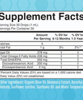 Maryruth Organics Infant and Toddler Omega-3 Liquid Drops by | 200mg DHA and 2mg EPA Per Serving | Overall Wellness and Healthy Development | Unflavored | 1 Fl Oz