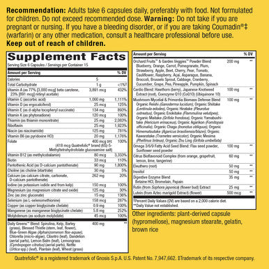 Natures Way Alive! Max6 Potency Multivitamin, Whole Body Nutrition, High Potency B-Vitamins, 90 Capsules