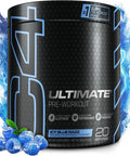 Cellucor C4 Ultimate Pre Workout Powder ICY Blue Razz - Sugar Free Preworkout Energy Supplement for Men & Women - 300mg Caffeine + 3.2g Beta Alanine + 2 Patented Creatines - 20 Servings