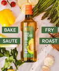 BetterBody Foods Refined Non-GMO Cooking Oil, Kosher, Keto and Paleo Diet Friendly, Avocado Oil, 1 Liter, 33.8 Fl Oz