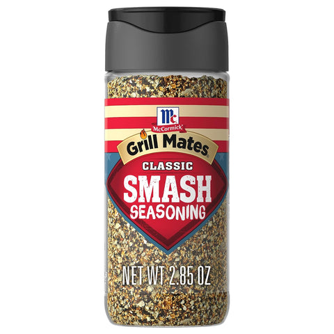 McCormick Grill Mates Classic Smash Seasoning, 2.85 oz