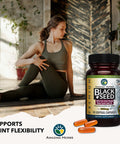 Amazing Herbs Cold-Pressed Black Seed Oil 500Mg - 90 Softgels2