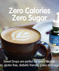 Sweetleaf Drops Liquid Stevia Sweetener Vanilla Creme 4 Oz