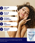 Research Verified Collagen Powder - Hydrolyzed Marine Collagen Peptides - Unflavored - Skin Hydration And Elasticity Muscle Recovery Non Gmo - 30 Scoops Per Container 1 Month Supply