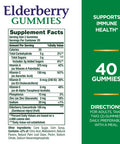 Natures Bounty Immune Support Elderberry Gummies 40 Gummies