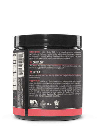 ONNIT Total Nitric Oxide Caffeine Pre Workout Powder w/ Beet Root L Arginine L Citrulline Malate Boost Energy Recovery Harvest Fruit Flavor 20 Servings