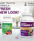 Dr. Berg Chewable Vitamin C Complex Made with Organic Non GMO Berries 60 Delicious Wafers