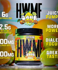 Axe & Sledge Hwmf High Stim Pre-Workout Powder 400Mg Caffeine Pre-Workout For Men & Women With Citrulline Beta Alanine & Alpha Gpc - Energy Pump & Focus 20/40 Servings Sour Citrus Punch