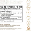Solgar Full Potency Milk Thistle Vegetable Capsules 100 Count