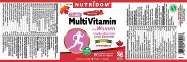 Nutridom MultiVitamin for Women 60 Vcaps