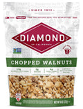 Diamond of California Chopped Walnuts, Raw Walnuts for Baking, Snacking and Salads, 8 oz.
