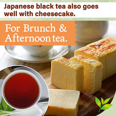 Yamasan Kyoto Uji Japanese Organic Black Tea Loose Leaf 100% made in Japan 100g tea leaves YAMASAN