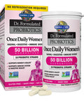 Garden of Life Organics Women'S Gummy Vitamins - Berry - Certified Organic Non-Gmo Vegan & Dr. Formulated Women'S Probiotics Once Daily 16 Strains 50 Billion 30 Capsules
