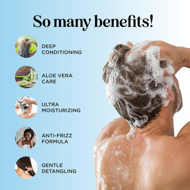 Ultra Moisturizing Deep Conditioner With Silk Amino Acids - Smoothing Frizz Control For Dry, Damaged, And Curly Hair Moisturizer