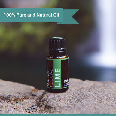 Nature s Fusions Lime 100% Pure and Essential Oils 15 mL