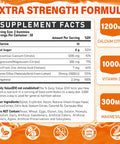 Calcium Citrate Supplement Gummies For Adult - Sugar Calcium Citrate 1200 Mg With Magnesium 300 Mg & Vitamin D3 - Organic Chewable Calcium Supplements For Women & Men