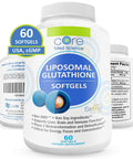 Core Med Science Liposomal Glutathione Softgels + Liposomal Vitamin C Softgels (3 Month)