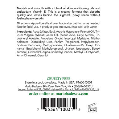 Mario Badescu Vitamin E Body Lotion