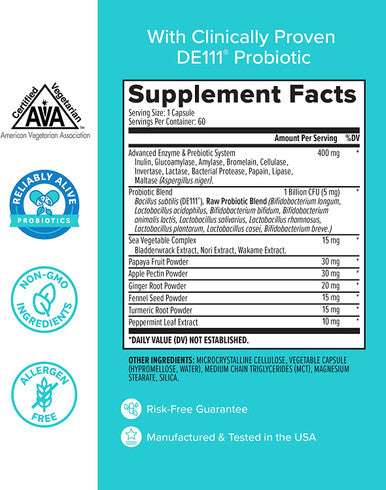Zenwise Probiotics for Women Probiotics Digestive Enzymes for Vaginal Health and Daily Gut Flora Health. Reliably Alive Probiotics for Digestive Health Wellness 60 Count