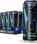 C4 Ultimate Zero Sugar Energy Drink, Tri-Stim Experience with 300mg Caffeine + TeaCrine + Dynamine, Fruit Punch, 16oz (Pack of 12)