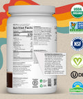 Garden of Life Creamy Organic Vegan Protein Powder + Oatmilk 20G Complete Plant Based Protein Coconut Water Mcts Sprouted Grains Prebiotics Probiotics Gluten-Free Chocolate Brownie 2 Lbs