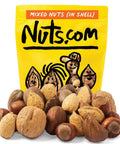 Nuts.com ÃƒÂ¢Ã¢â€šÂ¬Ã¢â‚¬Å“ Mixed Nuts in Shell ÃƒÂ¢Ã¢â€šÂ¬Ã¢â‚¬Å“ 2 Lb Bag, Healthy Snack Sampler, Includes Premium Walnuts, Almonds, Hazelnuts, Pecans & Brazil Nuts ÃƒÂ¢Ã¢â€šÂ¬Ã¢â‚¬Å“ Good Source of Protein, Fiber & Omega-3