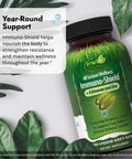 Irwin Naturals Immuno-Shield All Season Wellness For Body'S Natural Defense System - 100 Liquid Softgels