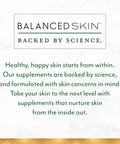 Clear Skin Vitamins For Women & Men - Supplement For Healthy Glowing Skin And Acne Control - Patented And Dermatologist Developed Hormonal & Cystic Acne Pills