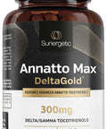 Sunergetic Premium Annatto Tocotrienol Supplement ÃƒÂ¢Ã¢â€šÂ¬Ã¢â‚¬Å“ with DeltaGold ÃƒÂ¢Ã¢â€šÂ¬Ã¢â‚¬Å“ Tocotrienols Vitamin E 300 mg ÃƒÂ¢Ã¢â€šÂ¬Ã¢â‚¬Å“ Supports Liver Immune & Heart Health - Delta + Gamma Tocotrienols (30 Liquid Capsules)