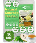 FreshDrinkUS, Premium 120 Mulberry Leaf Tea Bags, 100% Natural & Pure from Mulberry Leaves. Loose Leaf Herbal Tea. Made with Natural Material Tea Bags. No Sugar, No Caffeine, No Gluten, Vegan.