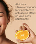 Healthspan Vitamin C Gel Face Cream (50ml) | Triple Source Vitamin C | Vitamins A & E | Hydrate & Boost Skin Radiance | Reduce Appearance of Fine Lines & Wrinkles | Support Collagen Formation | Vegan