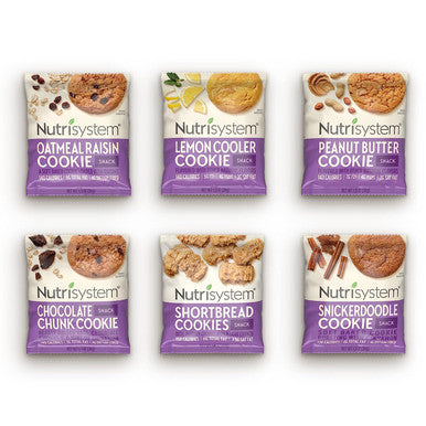 Nutrisystem Cookie Variety Pack, 24ct, Guilt-Free Snacks to Support Healthy Weight Loss