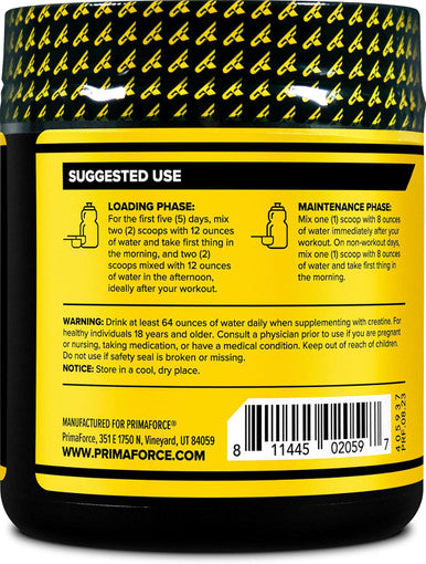 Primaforce Creatine-X 250 Grams - High-Performance 10 Creatine Complex - Unflavored