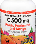 NATURAL FACTORS Passionfruit Peach Mango C 500 180 CT