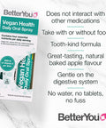 BetterYou Vegan Health Oral Spray - 25ml (0.068 fl oz)
