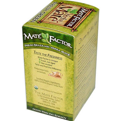 Original Fresh Green Tea 24 Bag By The Mate Factor