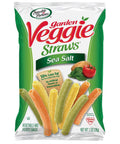 Sensible Portions Garden Veggie Snacks Veggie Straws Gluten Snack Size Sea Salt 1 Oz (Pack of 24)