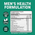 Herbtonics Prostate Support Supplement For Men'S Health - Saw Palmetto & Beta Sitosterol Formula With Pumpkin Seed Oil - Promotes Prostate Health & Less Urination - Dht Blocker For Hair - 120 Capsules