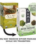 Numi Organic Tea Matcha Toasted Rice 18 Count (Pack of 3) Box of Tea Bags Green Tea (Packaging May Vary)