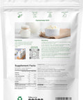 Micro Ingredients Organic Inulin FOS Powder (Jerusalem Artichoke) 2.2 Pounds (35 Ounce) Quick Water Soluble Prebiotic Intestinal Support for Colon and Gut Health Fibers for Smoothie & Drinks Vegan Friendly