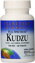 Planetary Herbals Kudzu Recovery 750mg - with Calcium - 60 Tablets